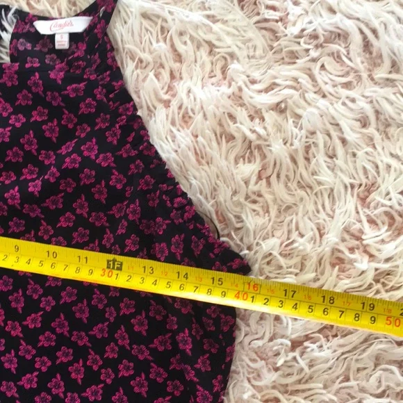 🍇VTG 90s Candies floral top - Picture 9 of 10